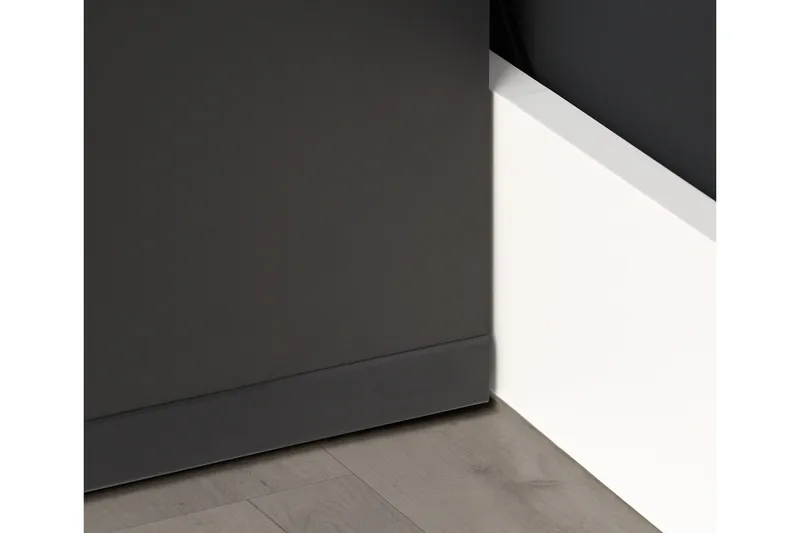 Bays Gaming Skrivbord 160 cm med Förvaring 2 Hyllor - Svart - Möbler - Hemmakontor - Skrivbord