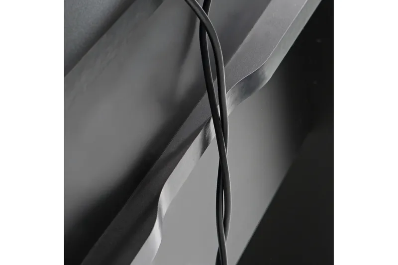 Bays Gaming Skrivbord 160 cm med Förvaring 2 Hyllor - Svart - Möbler - Hemmakontor - Skrivbord