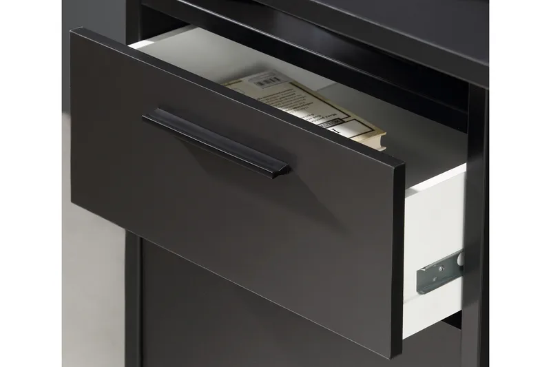 Bays Gaming Skrivbord 160 cm - Svart - Möbler - Hemmakontor - Skrivbord