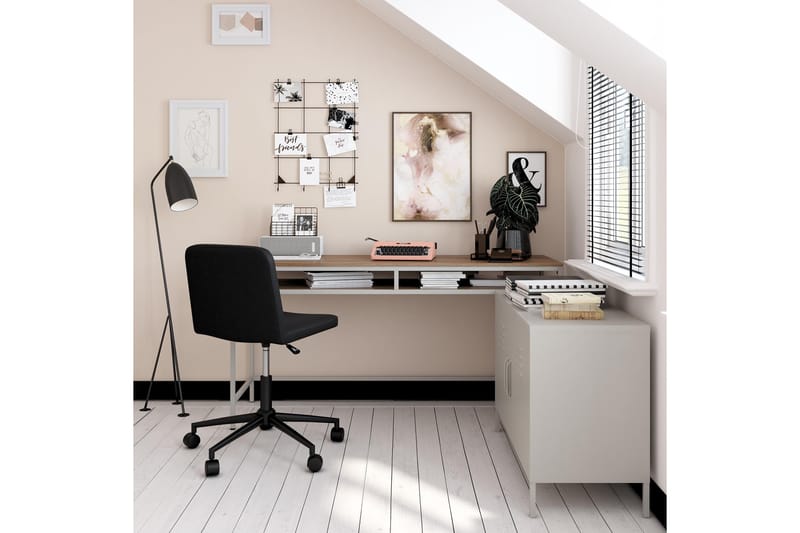 Bradford  Skrivbord 153 cm Beige - Möbler - Hemmakontor - Skrivbord