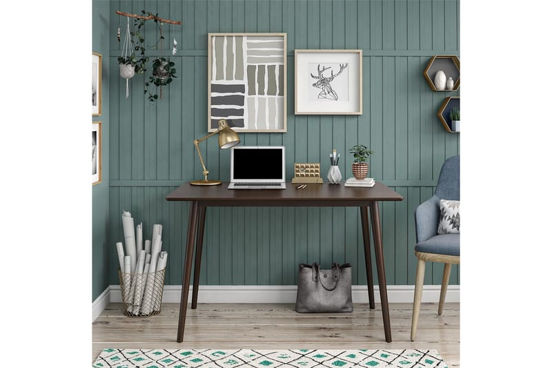 Brittany Skrivbord 121 cm Natur - Novogratz - Möbler - Hemmakontor - Skrivbord