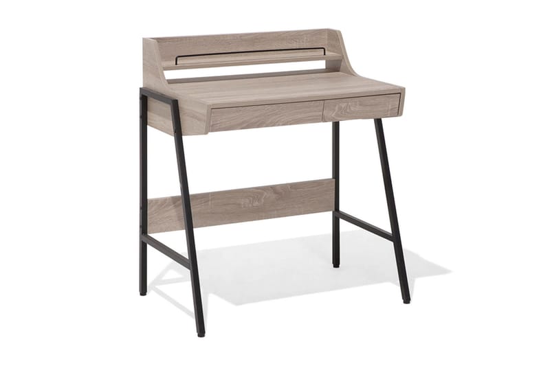 BROXTED Skrivbord 77 cm med Förvaring Trä/Natur - Möbler - Hemmakontor - Skrivbord