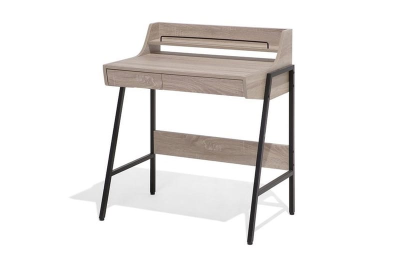 BROXTED Skrivbord 77 cm med Förvaring Trä/Natur - Möbler - Hemmakontor - Skrivbord