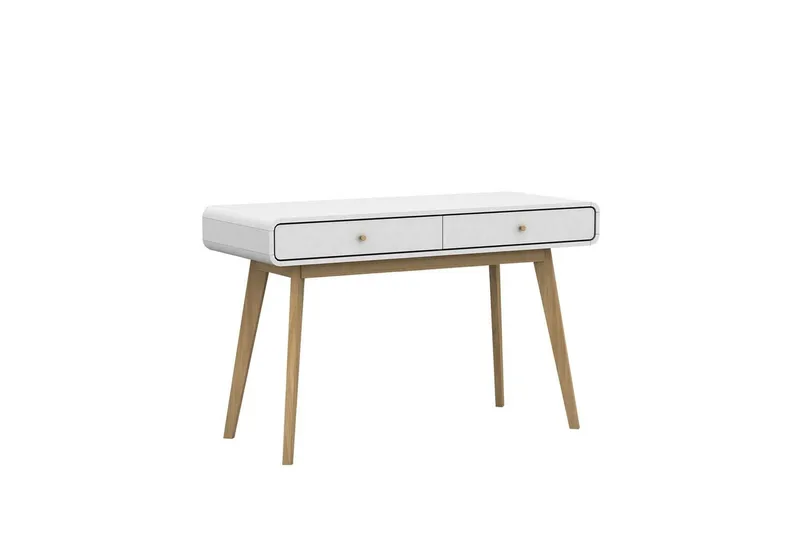 Skrivbord Cassie Vit/Vit, Vit/Vit