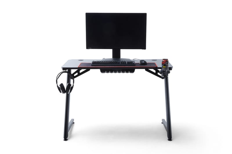 CATTESHALL 5 Gaming Skrivbord 111 cm Svart - Skrivbord - Bord