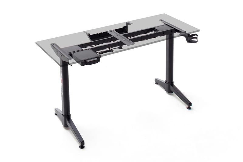 CATTESHALL 7 Gaming Skrivbord 140 cm Höj-och Sänkbart T-ram - Skrivbord - Bord