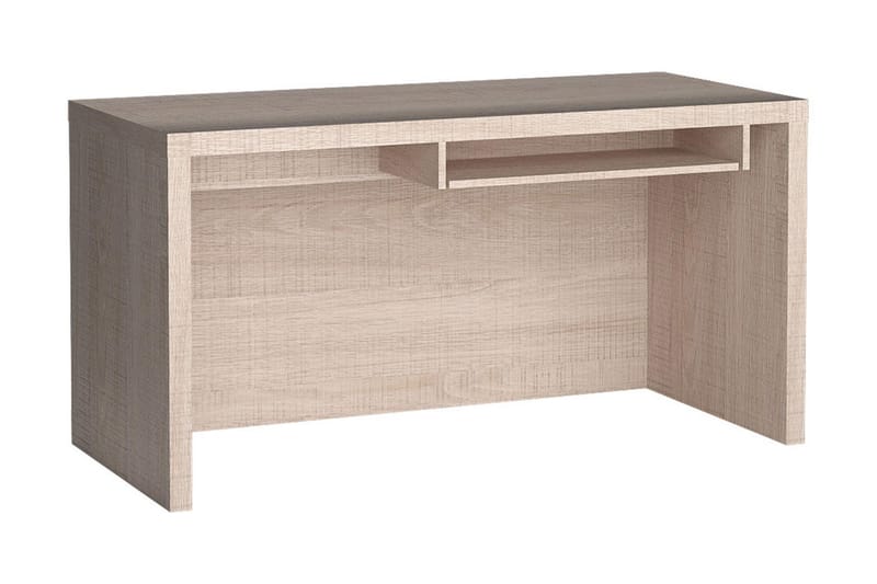 CHELES Skrivbord 150 cm Vit - Vit - Möbler - Hemmakontor - Skrivbord