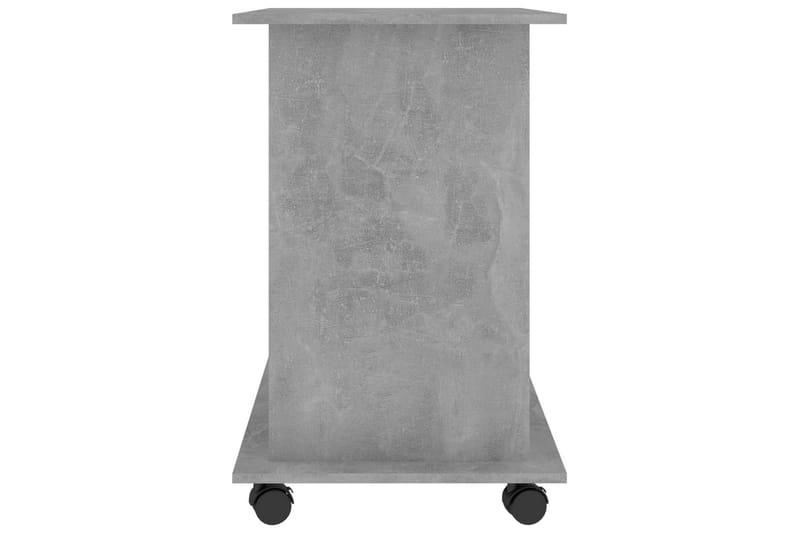 Datorbord betonggrå 80x50x75 cm spånskiva - Grå - Möbler - Hemmakontor - Skrivbord