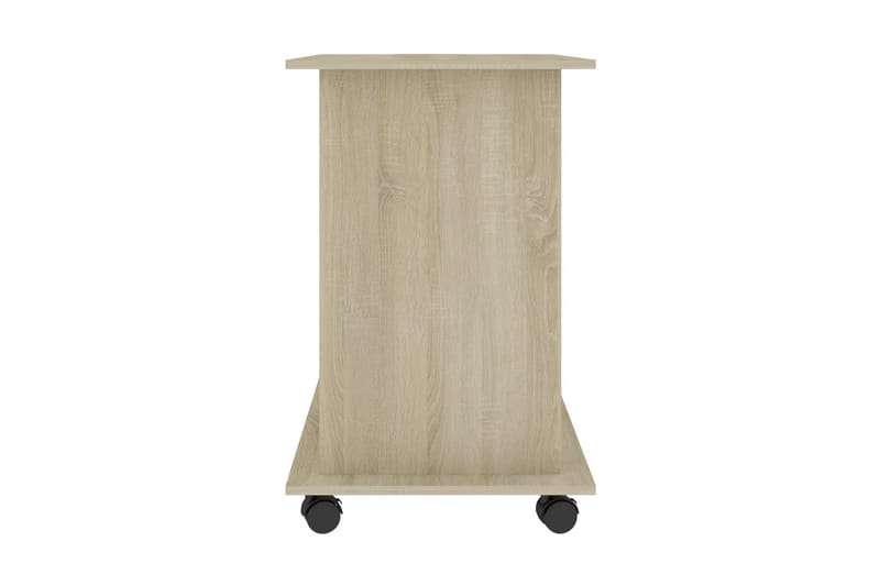 Datorbord sonoma-ek 80x50x75 cm spånskiva - Brun - Möbler - Hemmakontor - Skrivbord