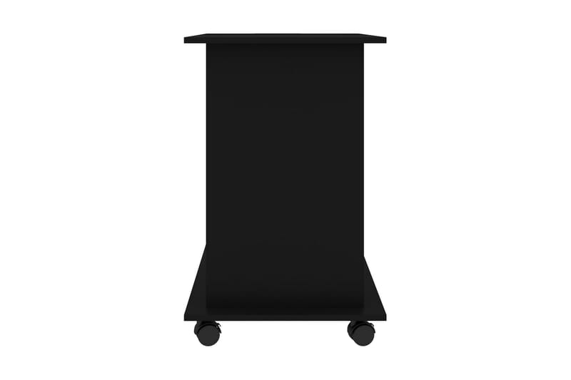 Datorbord svart 80x50x75 cm spånskiva - Svart - Möbler - Hemmakontor - Skrivbord
