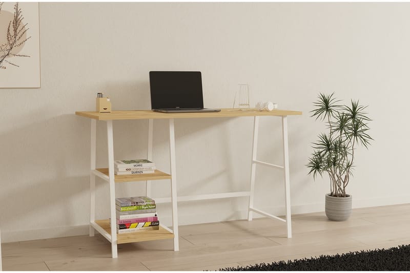Dobra Skrivbord 120 cm Vit - Möbler - Hemmakontor - Skrivbord