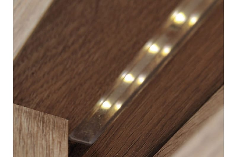 Domardon Skrivbord 130 cm med Förvaring 2 Skåp - Trä/Vit - Möbler - Hemmakontor - Skrivbord