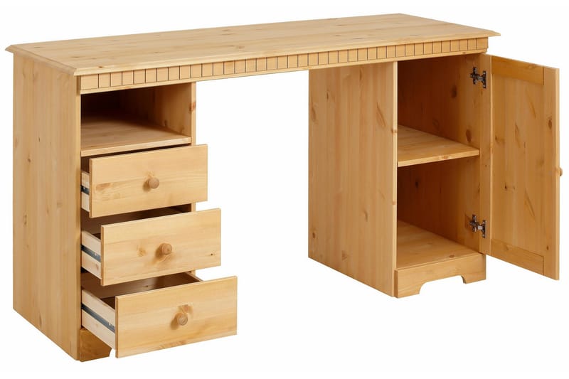 EMMITT Sekretär 140 Brun - Möbler - Hemmakontor - Skrivbord
