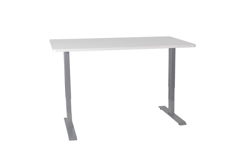 Ergo Bord Elektrisk Silvergrå/Vit - Möbler - Hemmakontor - Skrivbord