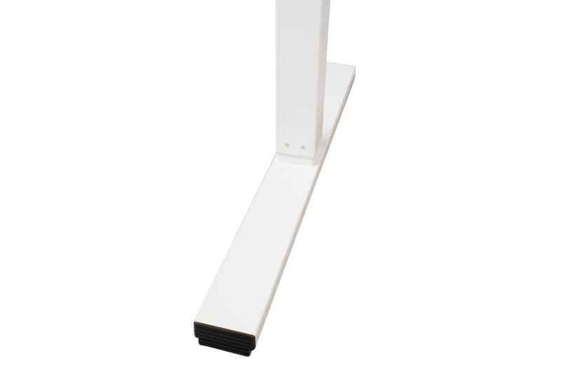 ERGO Skrivbord med 1 motor 120x60 cm Vit/ek - Möbler - Hemmakontor - Skrivbord