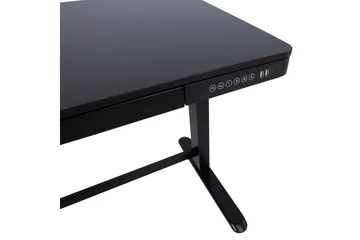 Ergosum Skrivbord 120 cm  Höj-och Sänkbar - Svart - Möbler - Hemmakontor - Skrivbord