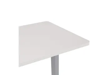 Ergosum Skrivbord 140 cm Höj-och Sänkbar - Grå/Vit - Möbler - Hemmakontor - Skrivbord