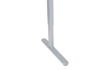 Ergosum Skrivbord 140 cm Höj-och Sänkbar - Grå/Vit - Möbler - Hemmakontor - Skrivbord