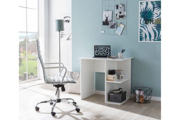 Farleys Skrivbord 82 cm med Förvaring Hyllor - Vit - Möbler - Hemmakontor - Skrivbord