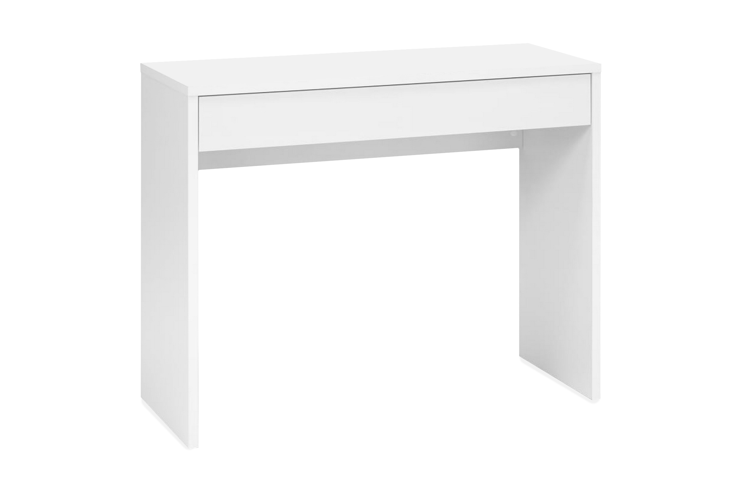 FMD Skrivbord med bred låda 100x40x80 cm vit – Vit