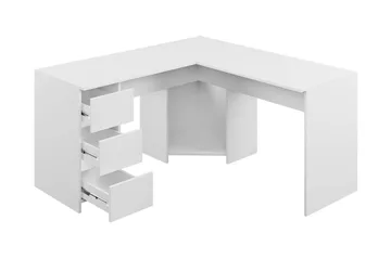 Fotyn Skrivbord 142 cm - Vit - Möbler - Hemmakontor - Skrivbord