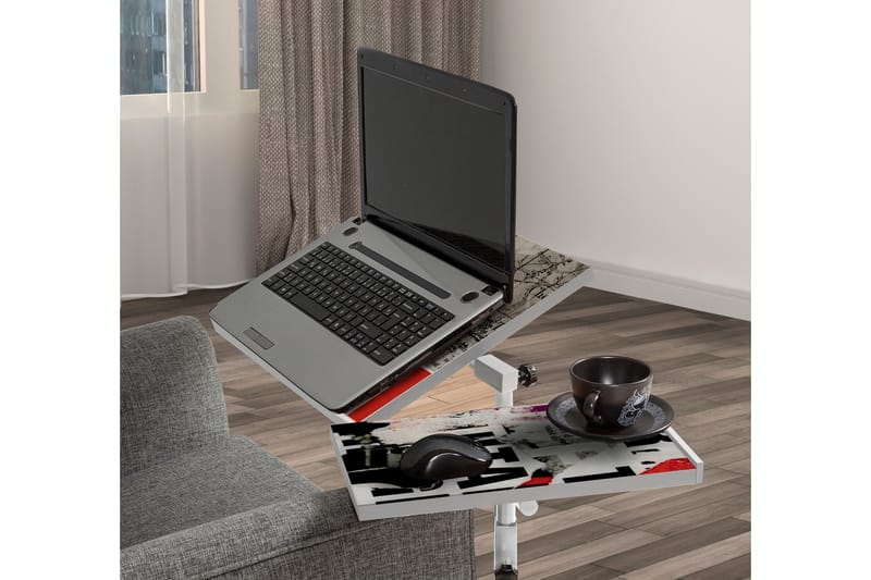GIRLENE Ståskrivbord 67 cm Vit - Möbler - Hemmakontor - Skrivbord