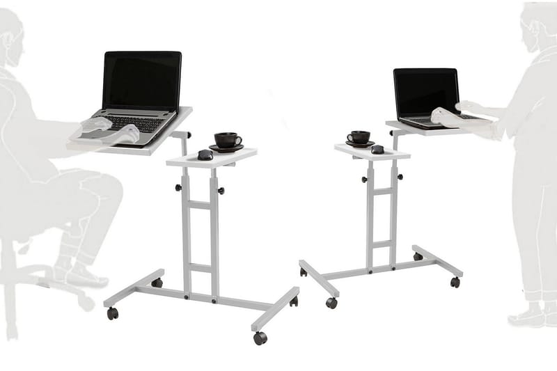 GIRLENE Ståskrivbord 67 cm Vit - Möbler - Hemmakontor - Skrivbord