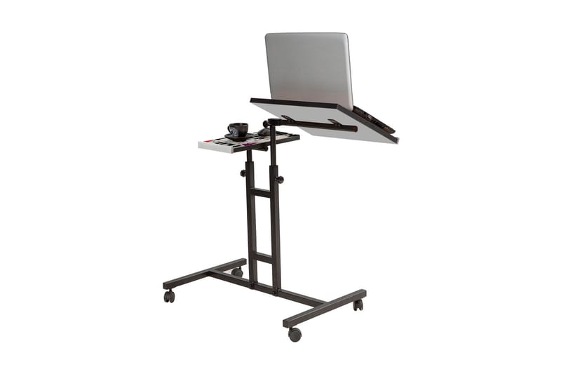 GIRLENE Ståskrivbord 67 cm Vit/Svart - Möbler - Hemmakontor - Skrivbord