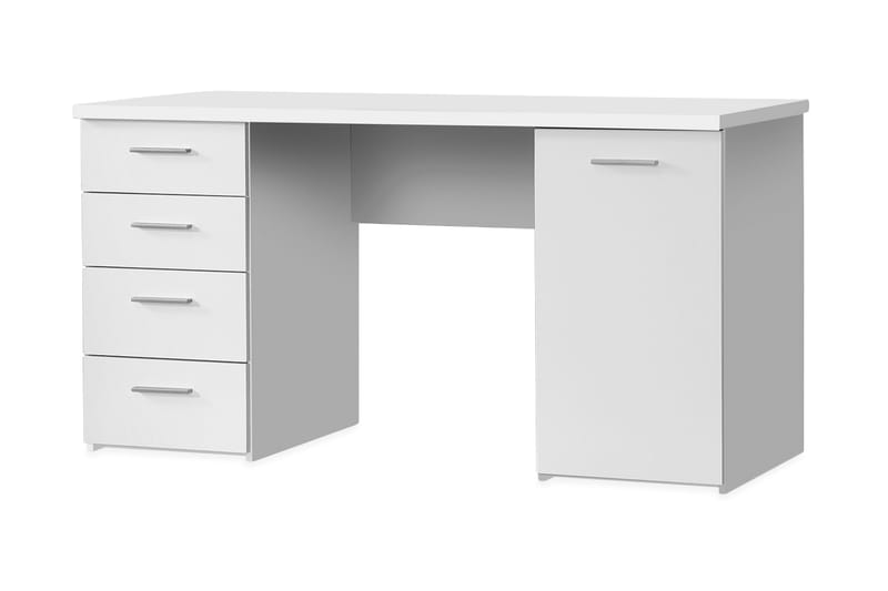 GOSLING Skrivbord 145 cm med Förvaring Skåp + 4 Lådor + Hyll - Bord - Skrivbord