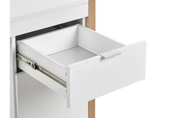 Graysburg Skrivbord 110 cm med Förvaring - Vit/Ljust Trä - Möbler - Hemmakontor - Skrivbord
