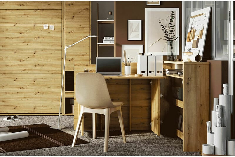 Grianan Skrivbord 136 cm Brown - Möbler - Hemmakontor - Skrivbord