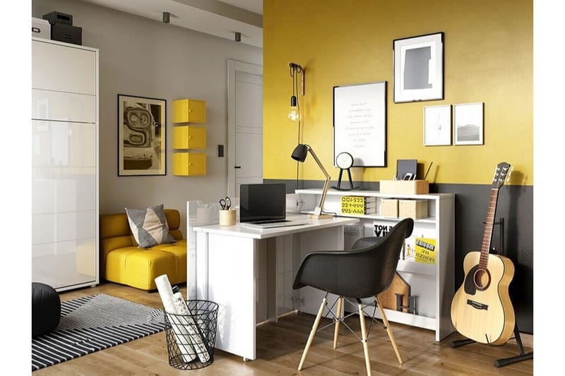 Grianan Skrivbord 136 cm White - Möbler - Hemmakontor - Skrivbord