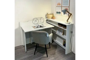 Grianan Skrivbord 136 cm White - Möbler - Hemmakontor - Skrivbord