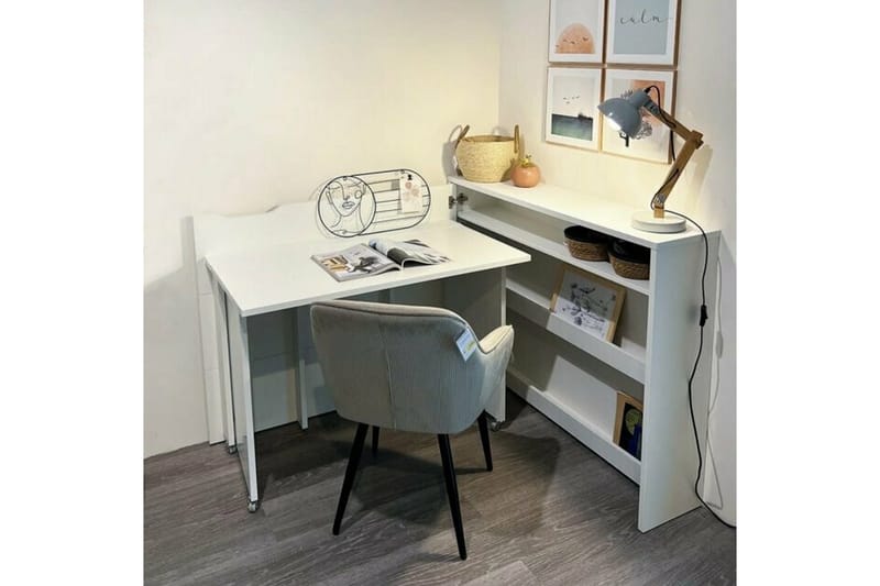 Grianan Skrivbord 136 cm White - Möbler - Hemmakontor - Skrivbord