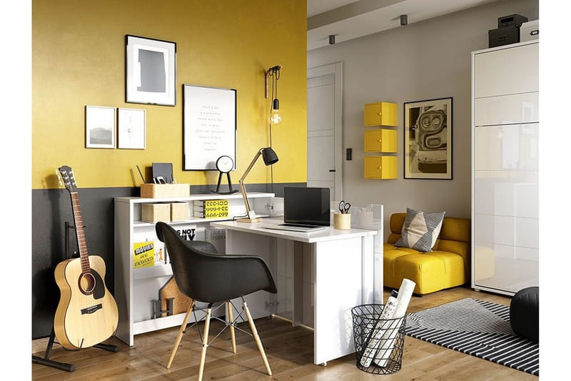 Grianan Skrivbord 136 cm White - Möbler - Hemmakontor - Skrivbord