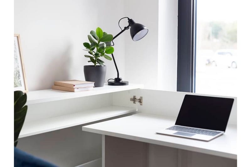 Grianan Skrivbord 136 cm White - Möbler - Hemmakontor - Skrivbord