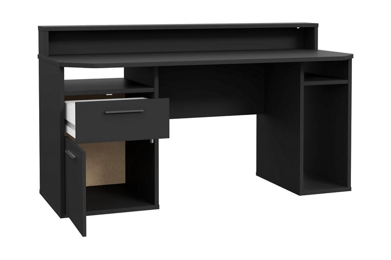 HAVENGORE Gaming Skrivbord 160 cm Svart - Möbler - Hemmakontor - Skrivbord