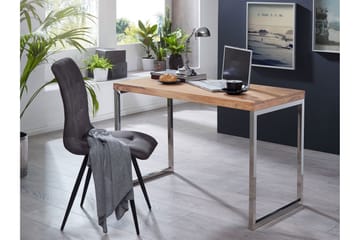 Hayoz Skrivbord 120 cm - Akacia/Krom - Möbler - Hemmakontor - Skrivbord
