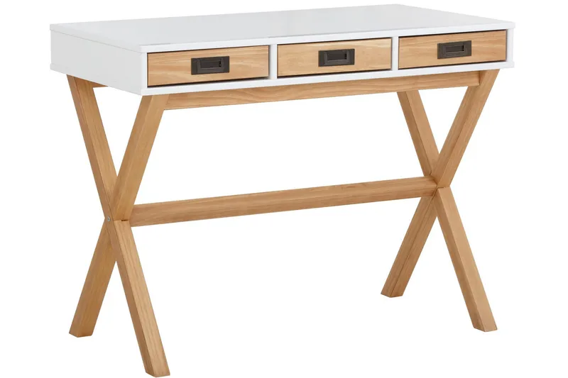 Homestead Skrivbord 100 cm - Vit - Möbler - Hemmakontor - Skrivbord