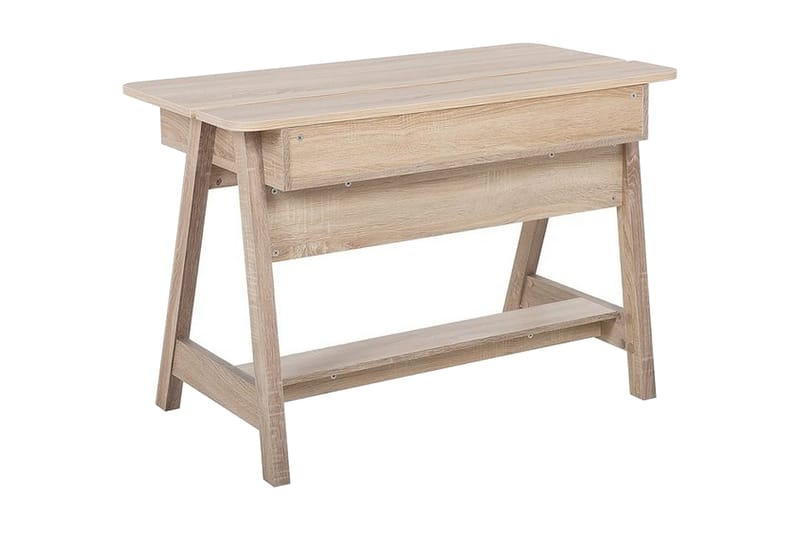 Jackson Skrivbord 110 cm med Förvaring Hylla - Vit - Möbler - Hemmakontor - Skrivbord