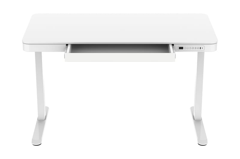 JAHRI höj och sänkbart skrivbord 120x60 - Vit - Skrivbord - Bord