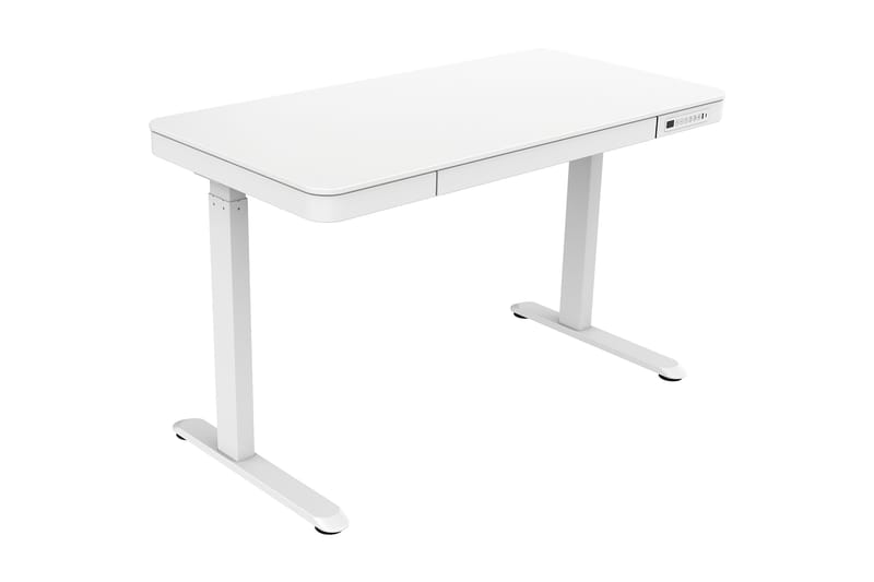 JAHRI höj och sänkbart skrivbord 120x60 - Vit - Skrivbord - Bord