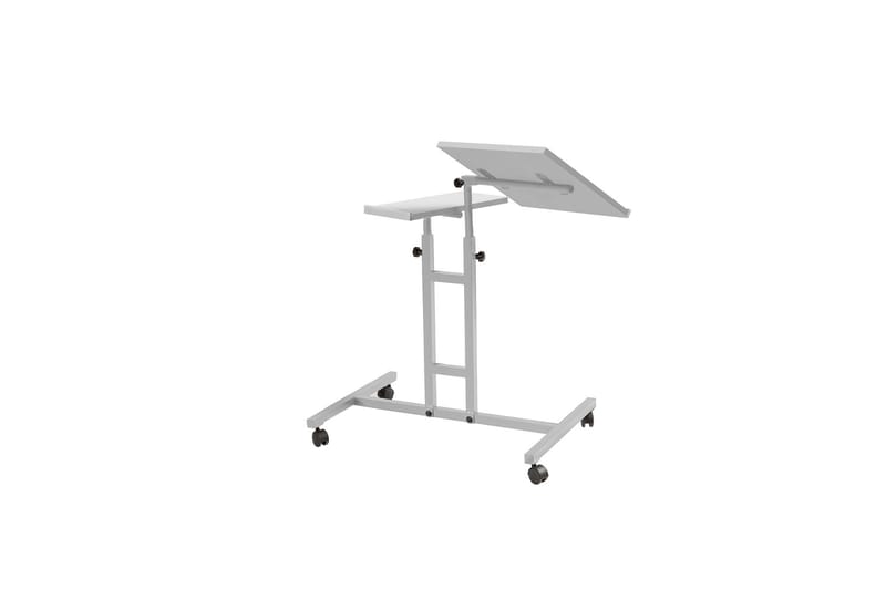 JAVAUGHN Ståskrivbord 67 cm Vit - Skrivbord - Bord