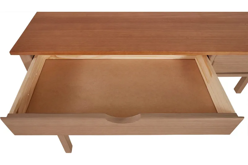 Juntol Skrivbord 140 cm - Brun - Möbler - Hemmakontor - Skrivbord