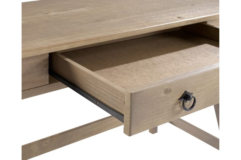 Kaholie Skrivbord 117 cm - Grå - Möbler - Hemmakontor - Skrivbord