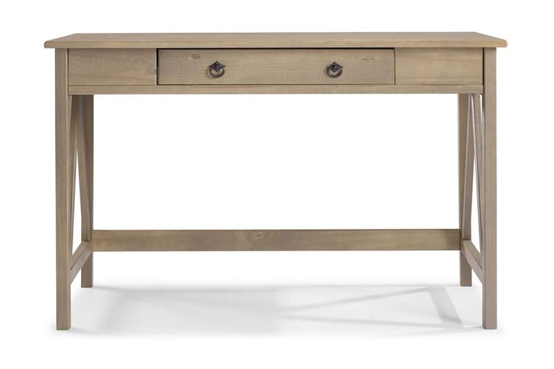 Kaholie Skrivbord 117 cm - Grå - Möbler - Hemmakontor - Skrivbord