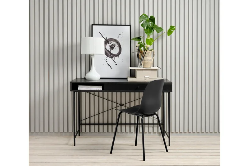 Kamello Skrivbord 120 cm - Svart - Möbler - Hemmakontor - Skrivbord
