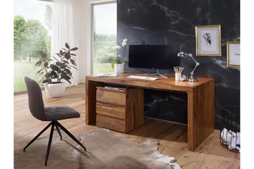 Kanaria Skrivbord 160 cm - Trä/natur - Möbler - Hemmakontor - Skrivbord