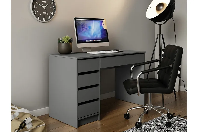 Kintore Skrivbord 120 cm Anthracite - Möbler - Hemmakontor - Skrivbord