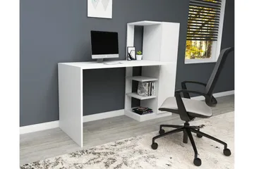 Klul Skrivbord 120 cm - Vit - Möbler - Hemmakontor - Skrivbord